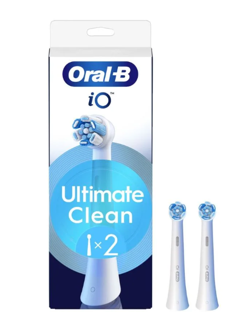 Oral - B iO Testine Di Ricambio Ultimate Clean colore Bianco 2 Pezzi